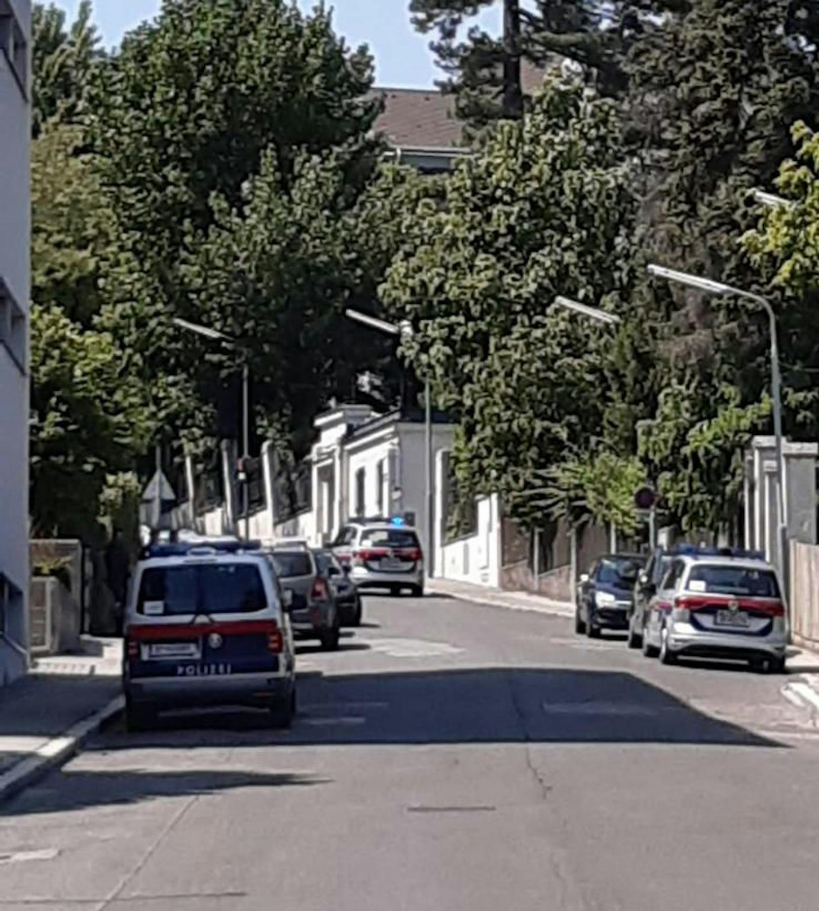 Großer Polizei-Einsatz in Wien-Döbling