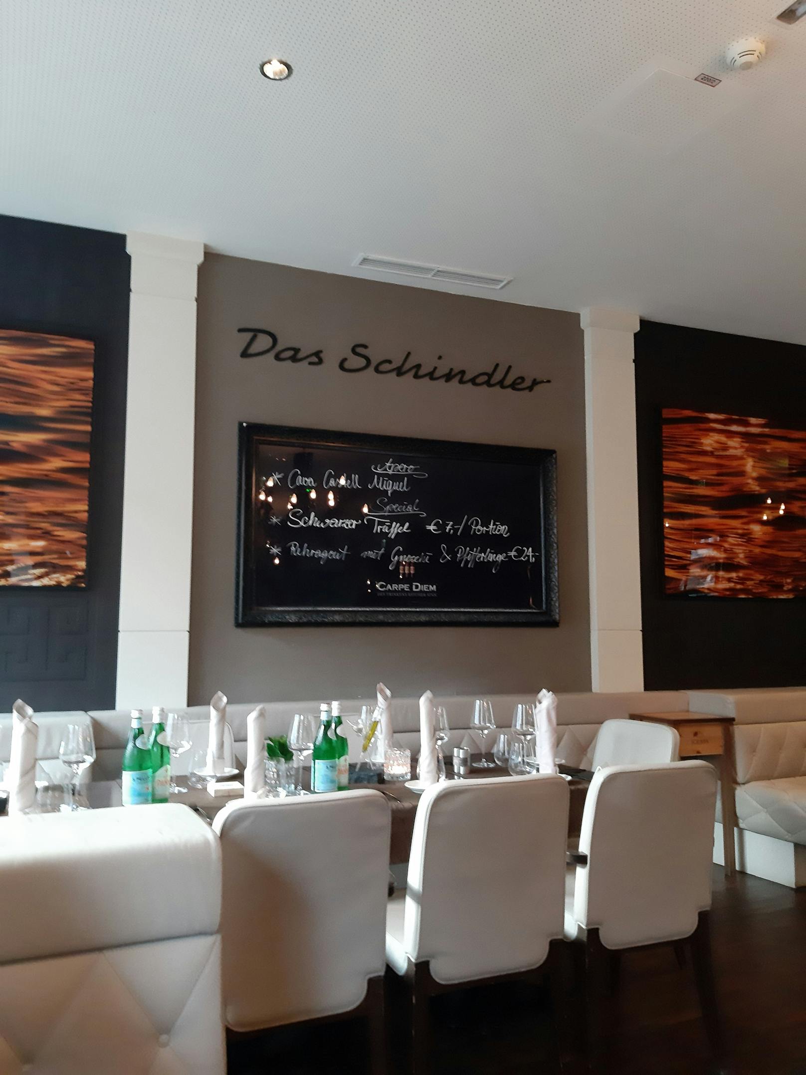 Im Restaurant "Das Schindler" ist die Cuisine Naturelle angesagt.
