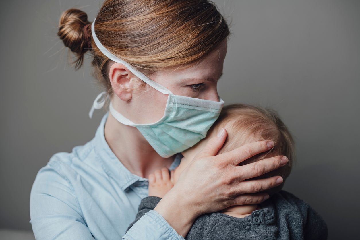 Nurse with Mask in Studio