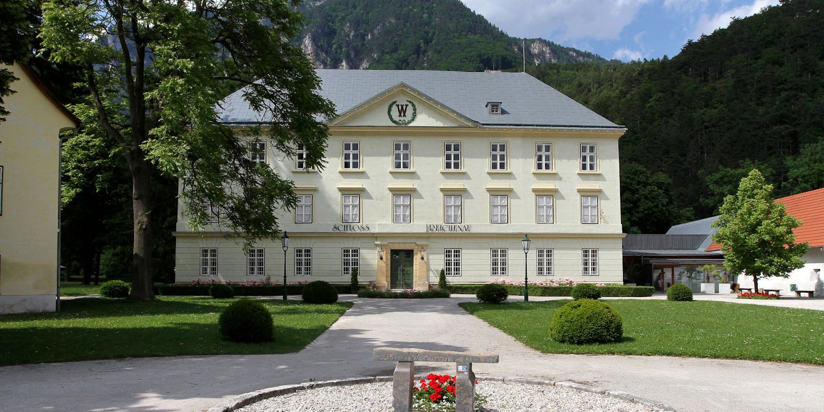 Kurz will im Schloss Reichenau dabei sein.