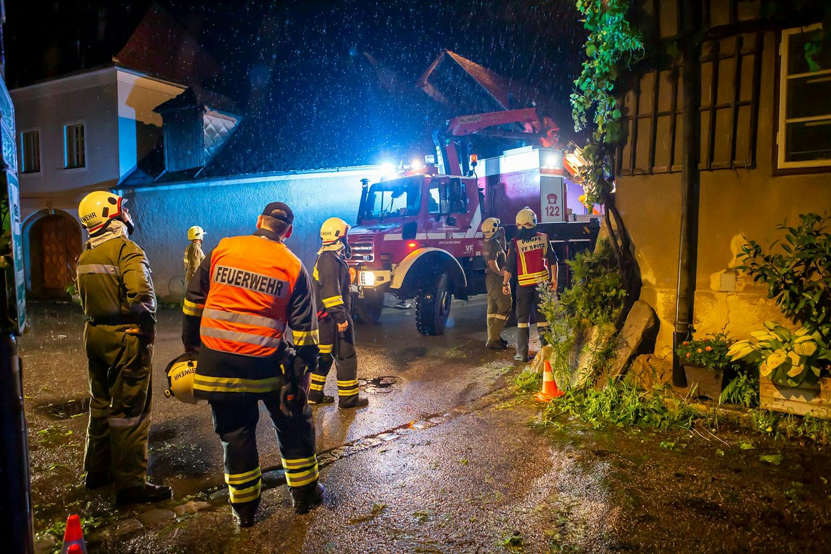 Hagel-Unwetter sorgte für Schäden im Bezirk Krems-Land