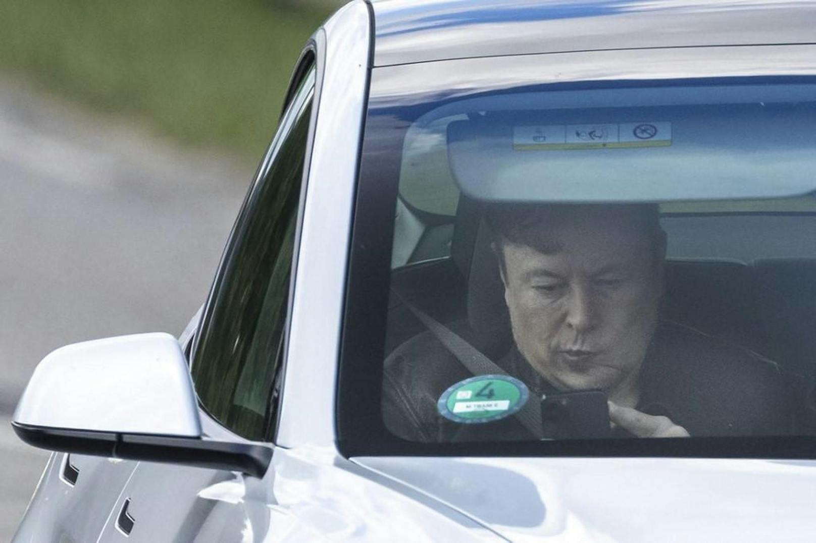 Rekordergebnisse für den US-Elektroautobauer: Tesla-CEO Elon Musk unterwegs in Deutschland. (Archivbild)