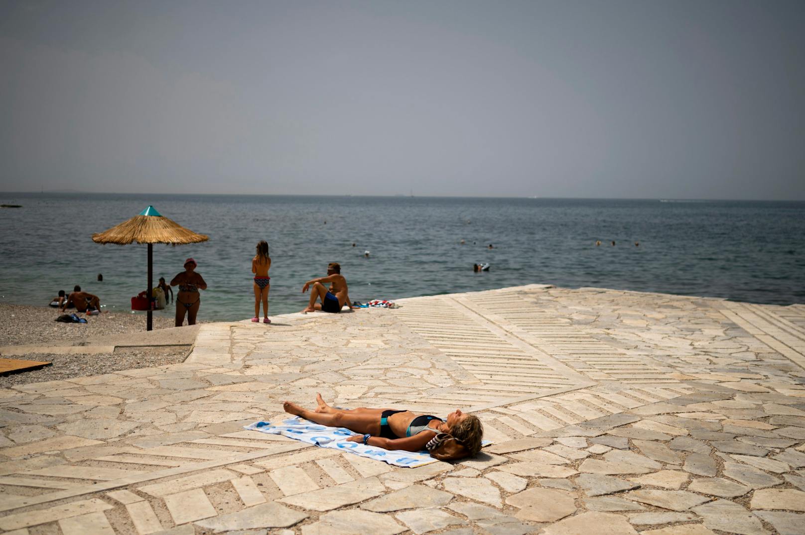In Griechenland steht eine Hitzewelle bevor.