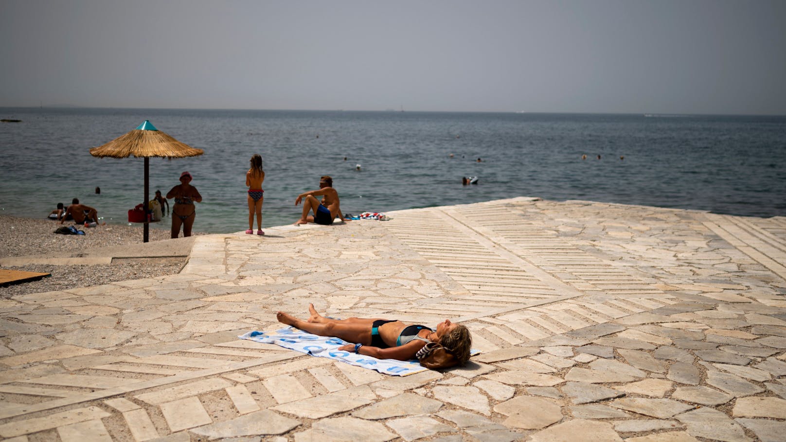 In Griechenland steht eine Hitzewelle bevor.