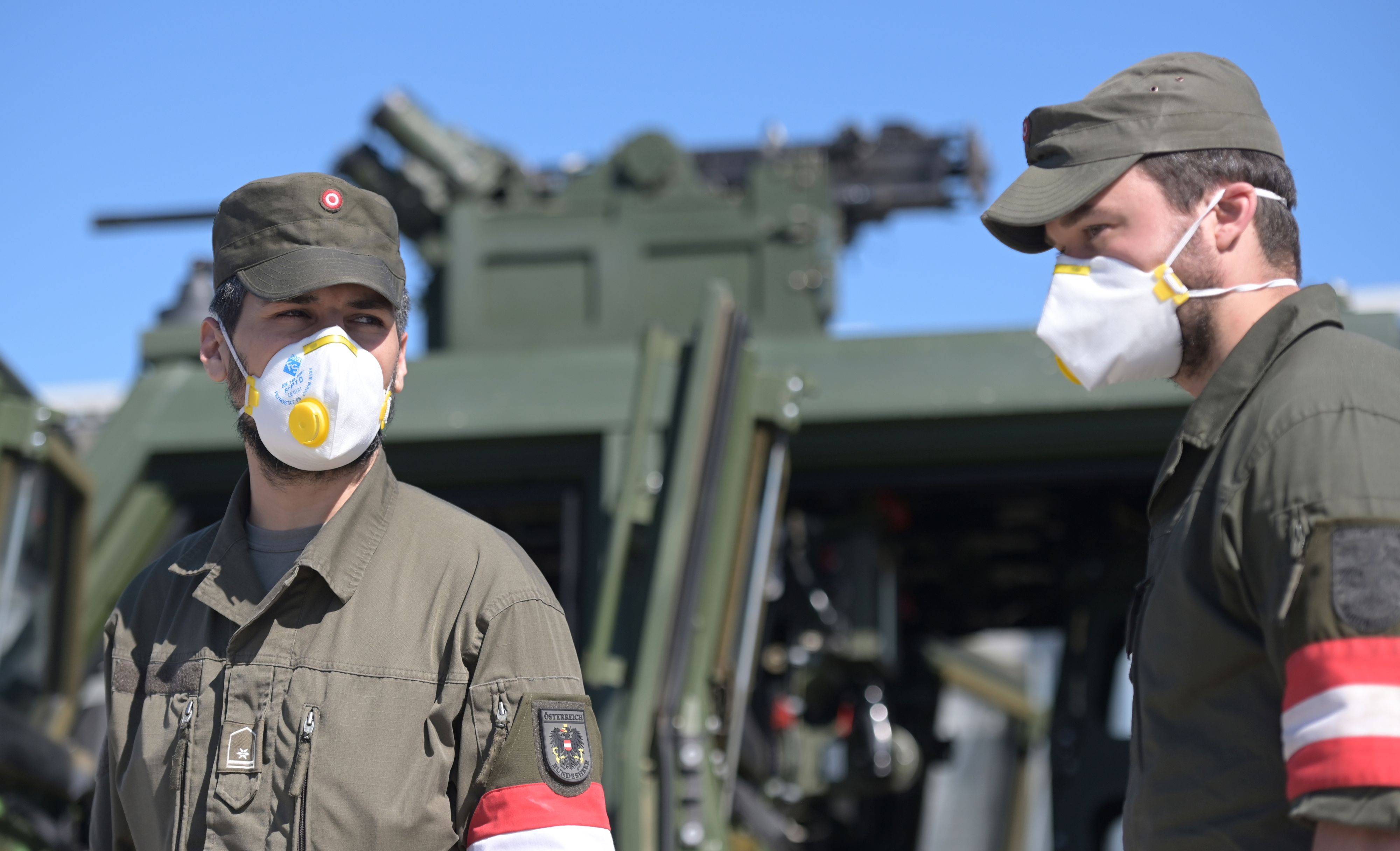 Soldaten des Bundesheeres im sicherheitspolizeilichen Assistenzeinsatz an der Grenze zu Ungarn. Symbolbild