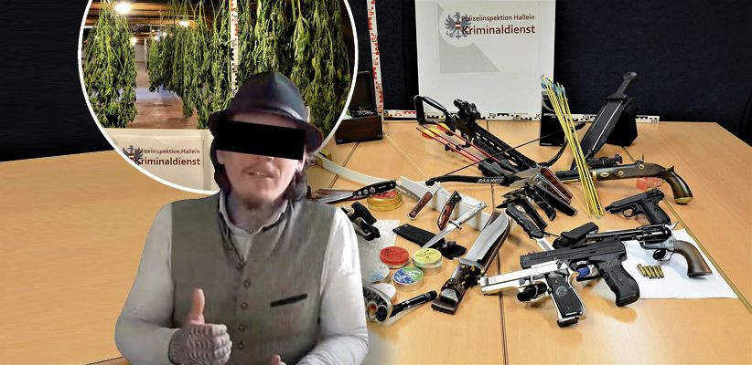 Hortete Waffen und Drogen - Merlin E. (l.)