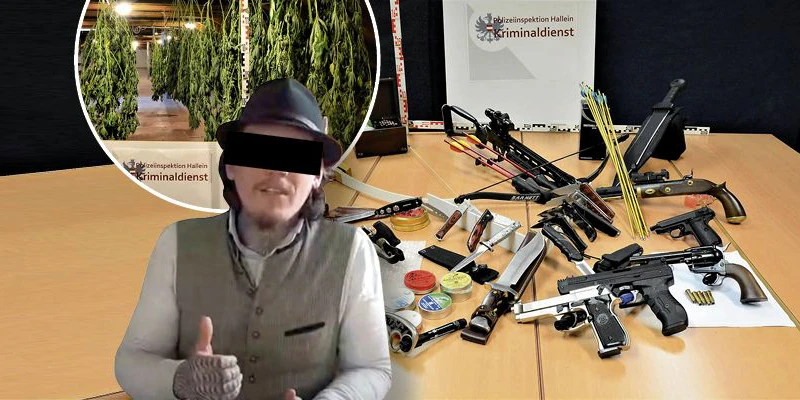 "Gärtner" verriet riesige Hanfplantage von Covid-Gegner - Vimarsana News
