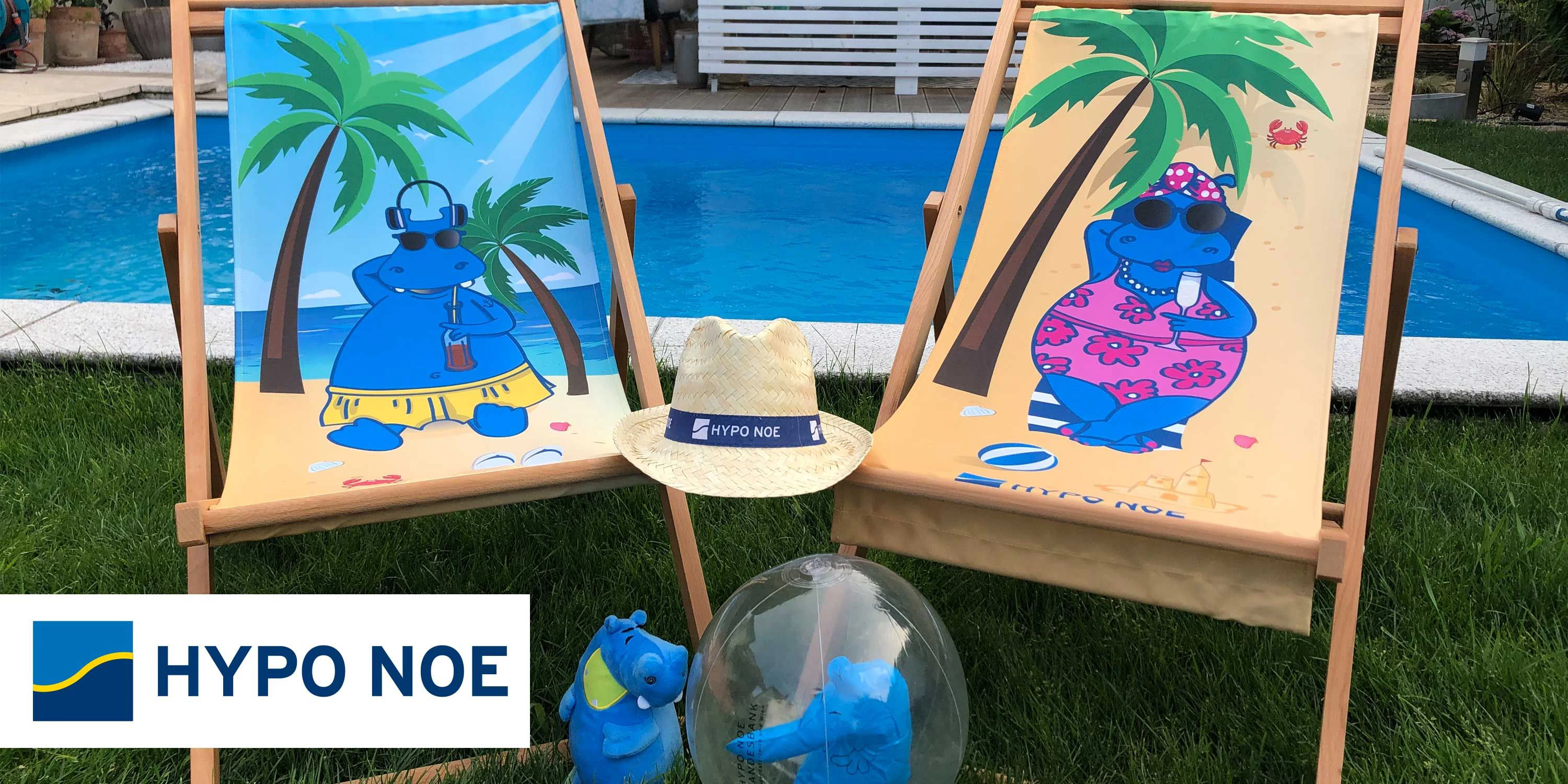 HYPO NOE Liegestuhl Gewinnspiel