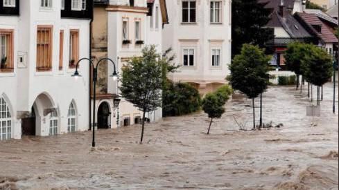 Mit diesem Hochwasser-Sujet warb Sat1 um Spenden.