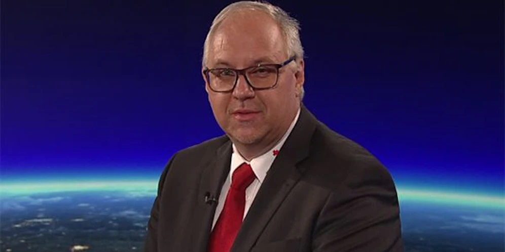 Gerry Foitik, Bundesrettungskommandant des Roten Kreuzes, in der ORF-