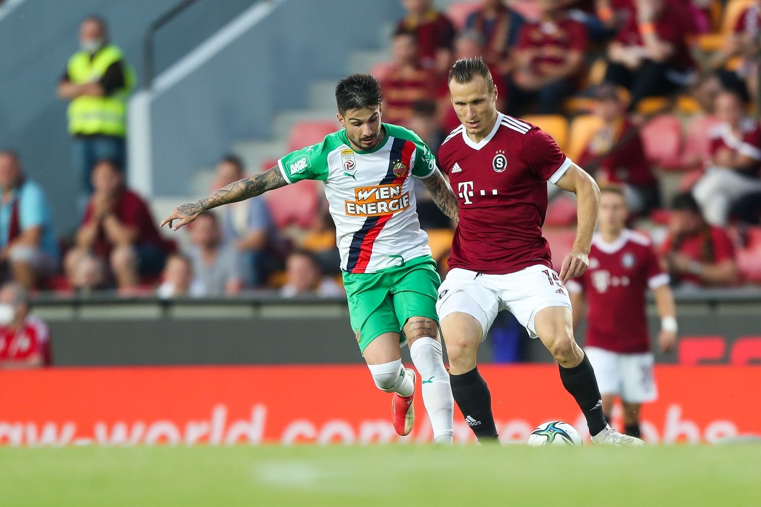 Rapid gegen Sparta Prag