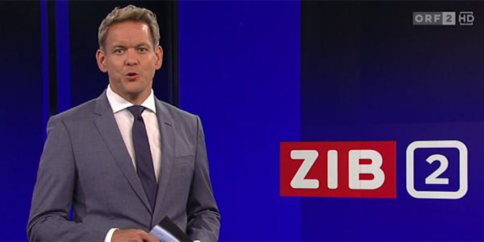 War kurze Zeit sprachlos: ORF-"ZiB 2"-Moderator Martin Thür.