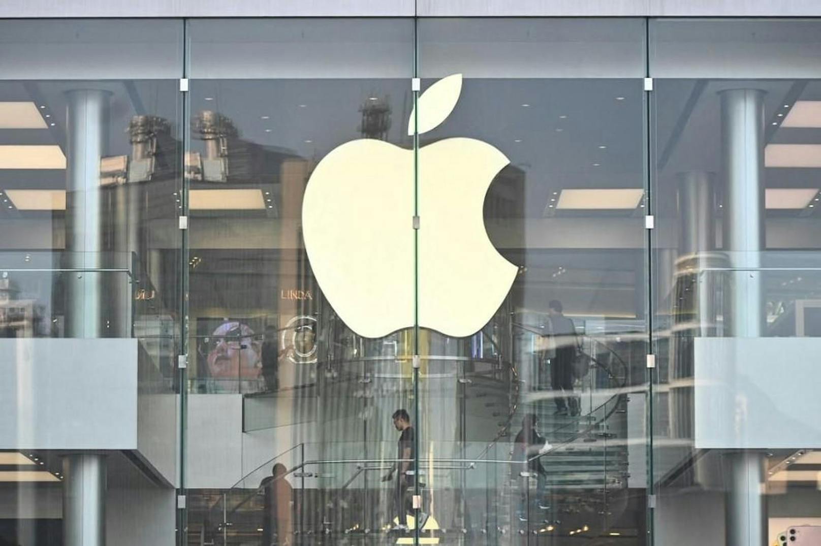 81,3 Milliarden Dollar Umsatz im letzten Quartal: Ein Apple-Store in Hong Kong. (Archivbild)