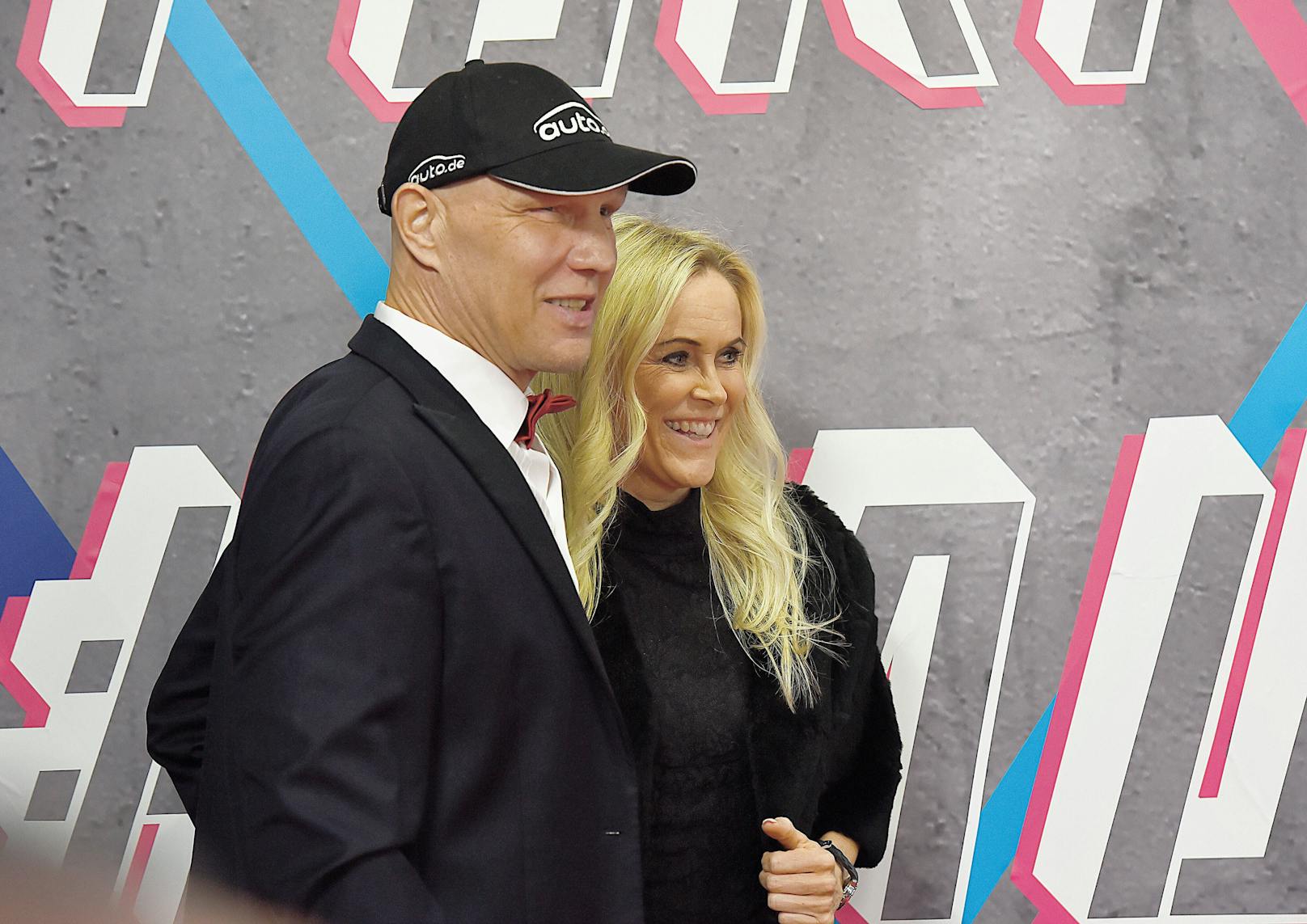Box-Star Axel Schulz mit seiner Frau Patricia. 