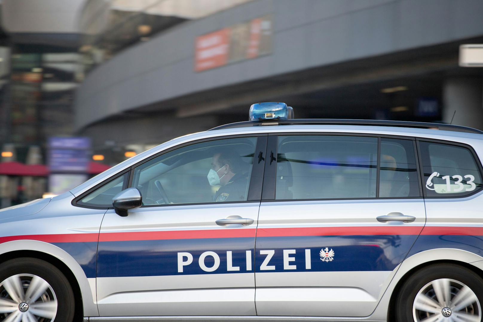Symbolbild eines Polizeieinsatzes in Wien. 