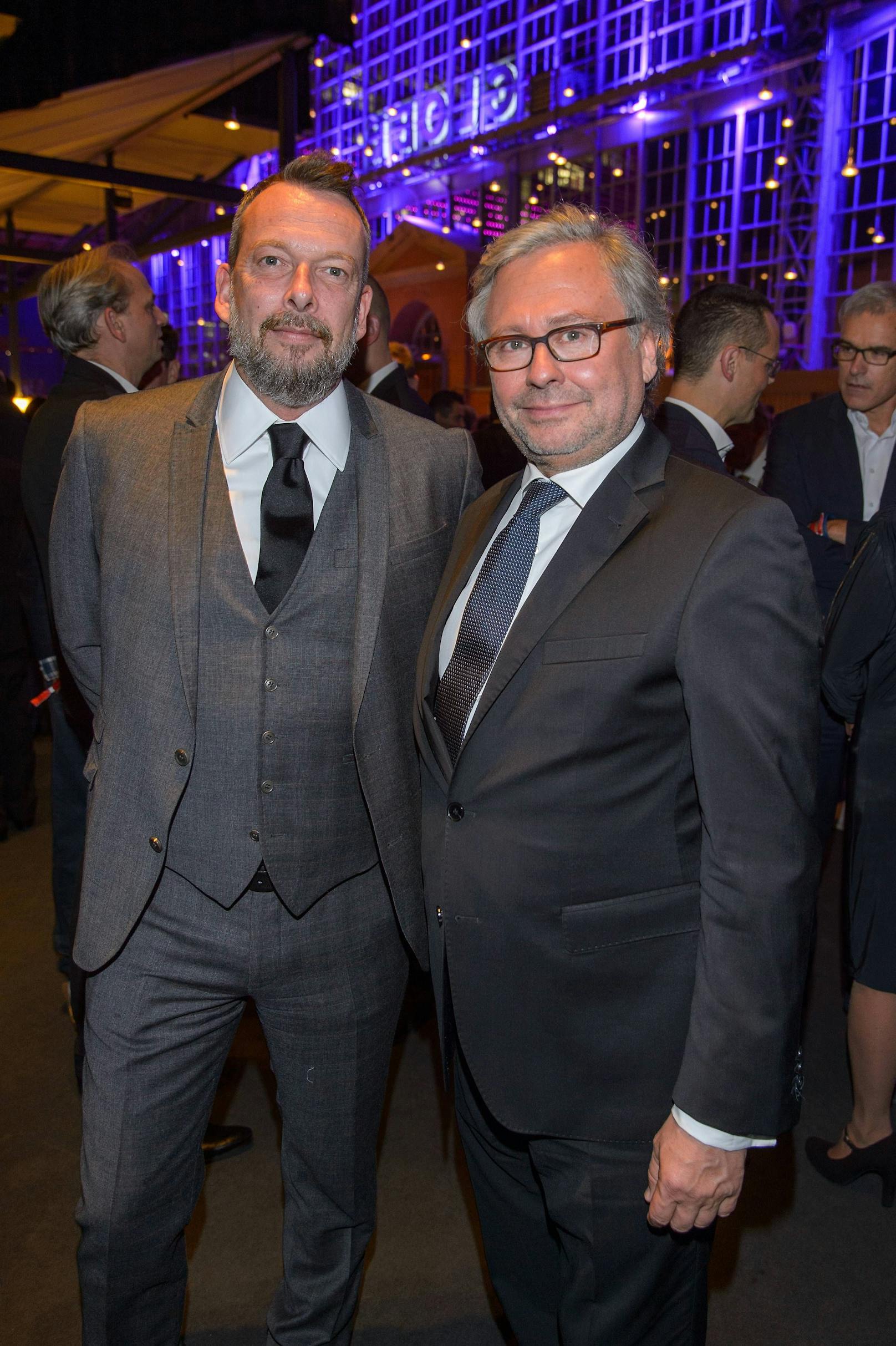 Robert Kratky mit dem jetzigen ORF-Gemeraldirektor Alexander Wrabetz