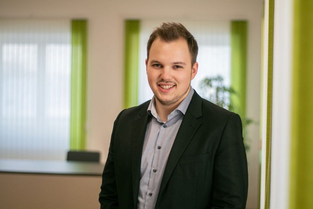 ÖVP-Politiker und Bürgermeister Fabian Grüneis wurde von einem Impfgegner bedroht.