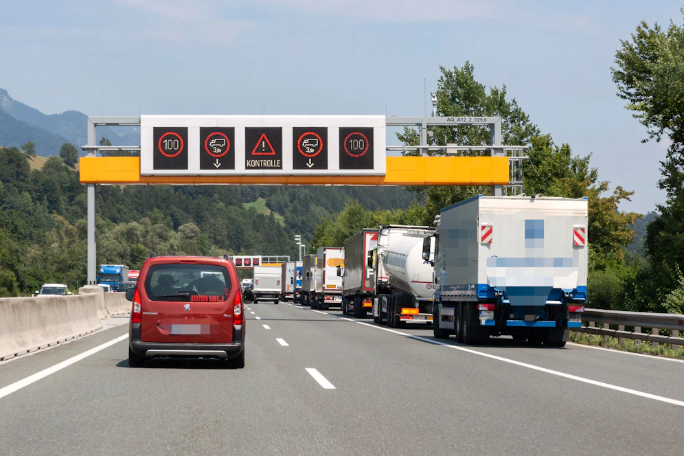 Der Lkw-Verkehr nahm trotz Corona zu.