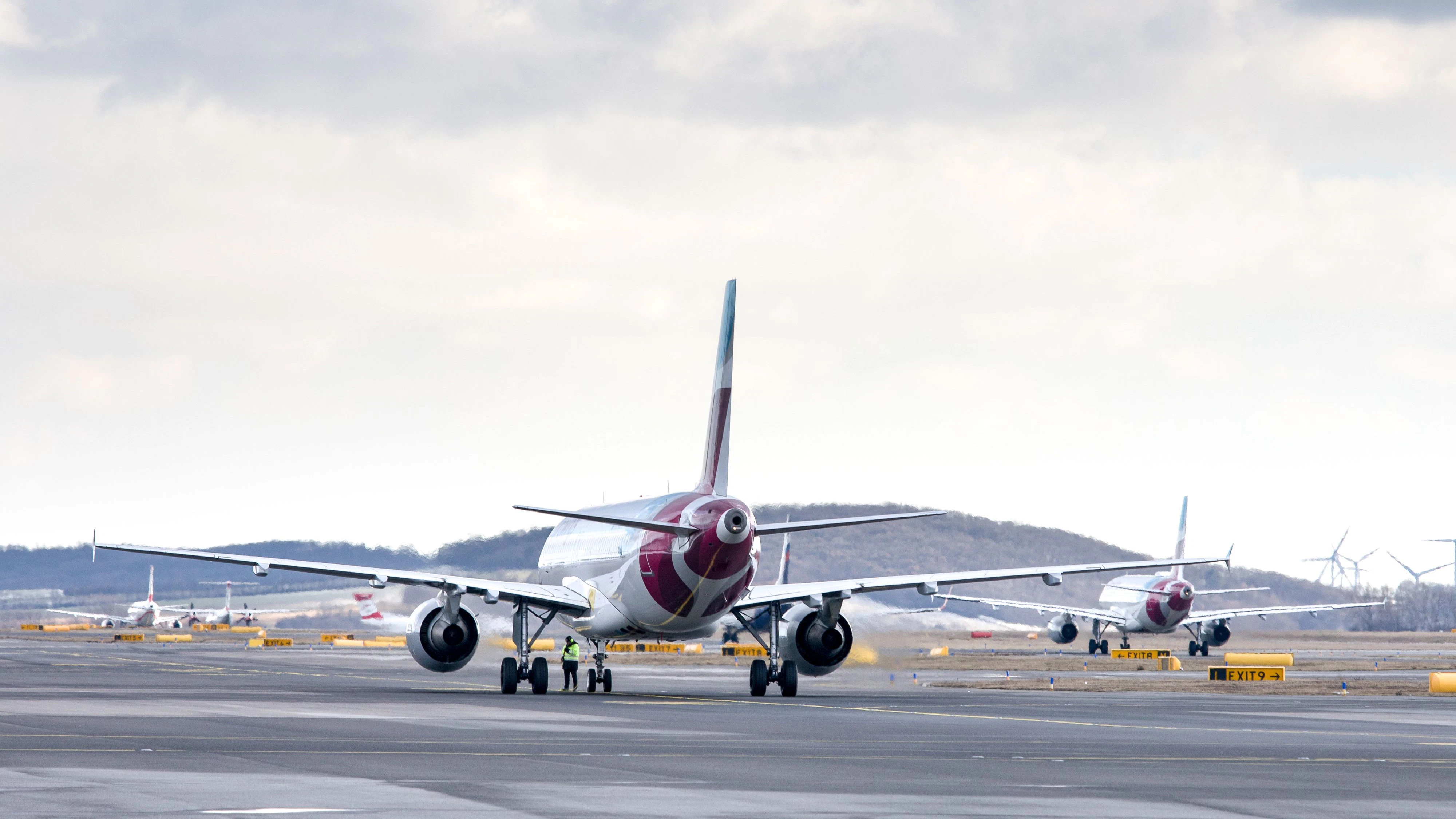Die Maschine der "Wizz Air" musste nach Wien zurückfliegen (Symbolfoto)