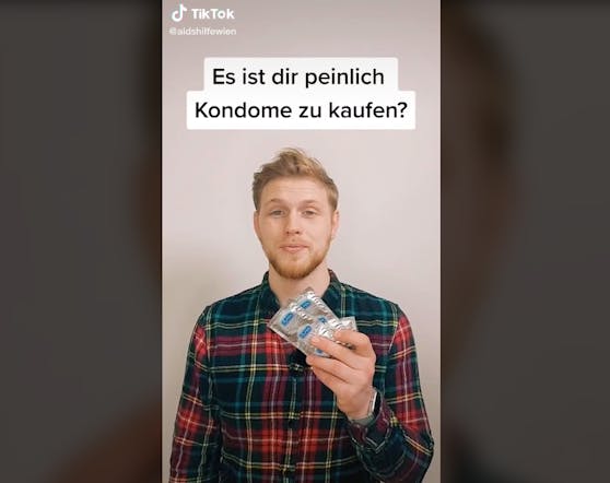 Aids Hilfe Wien klärt auf TikTok auf.