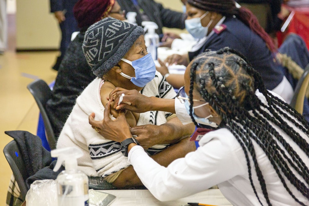 Impfung in Südafrika (Archivfoto)