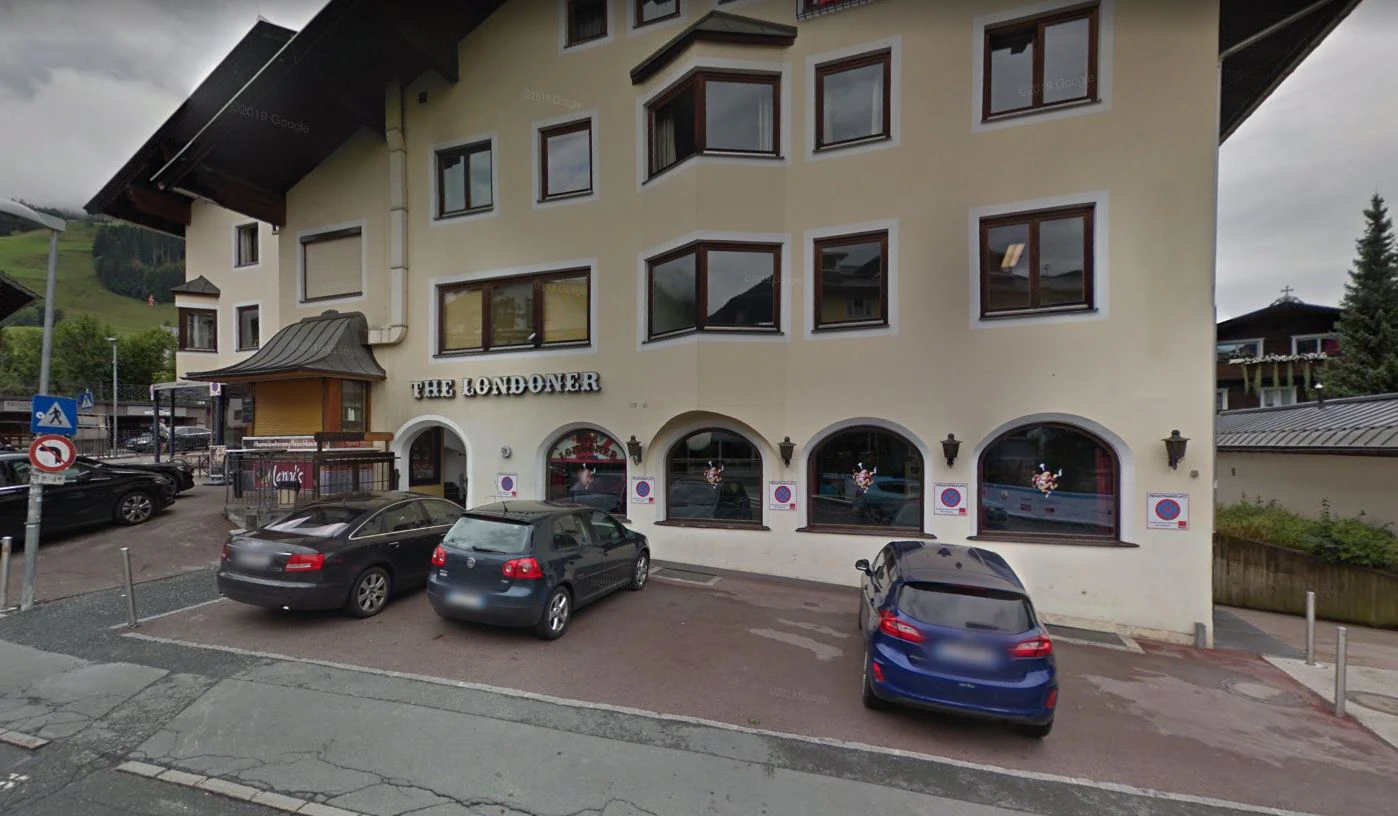 Das Lokal "The Londoner" in Kitzbühel