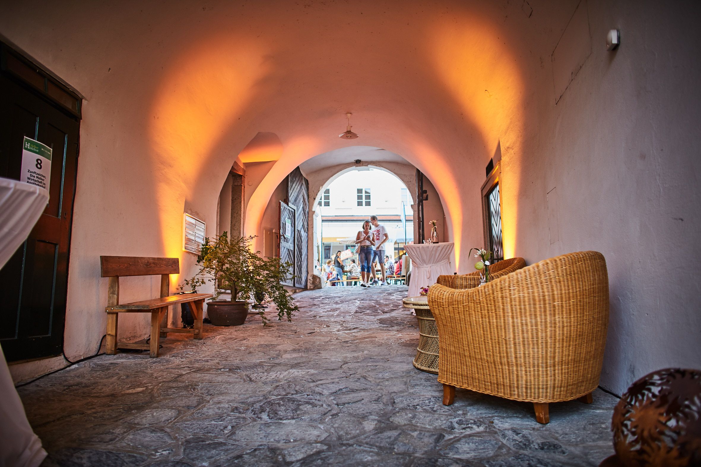 In Melk findet heute und morgen das Höfe-und Platzlfest statt.