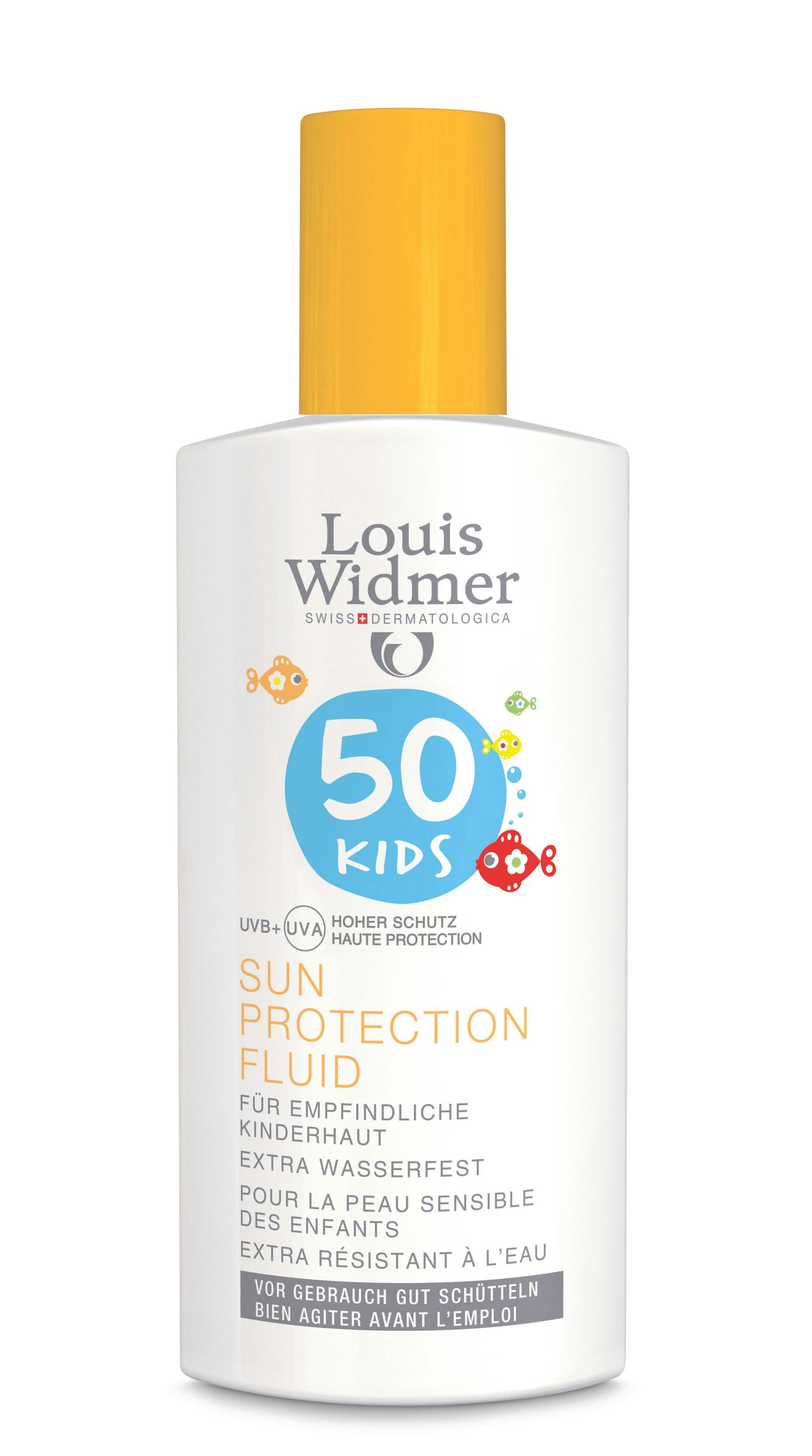 Louis Widmer Sun Protection Fluid für Kinder