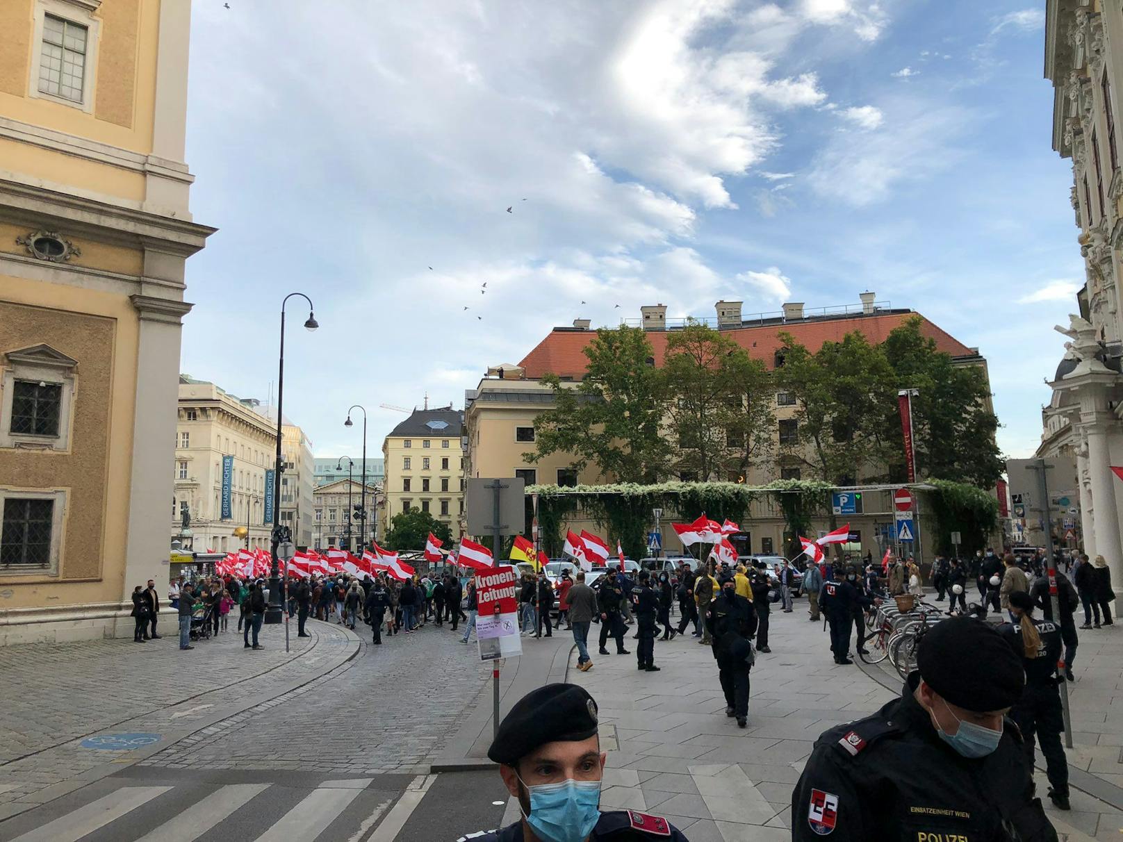 Neues Demo-Chaos droht heute in der Wiener City