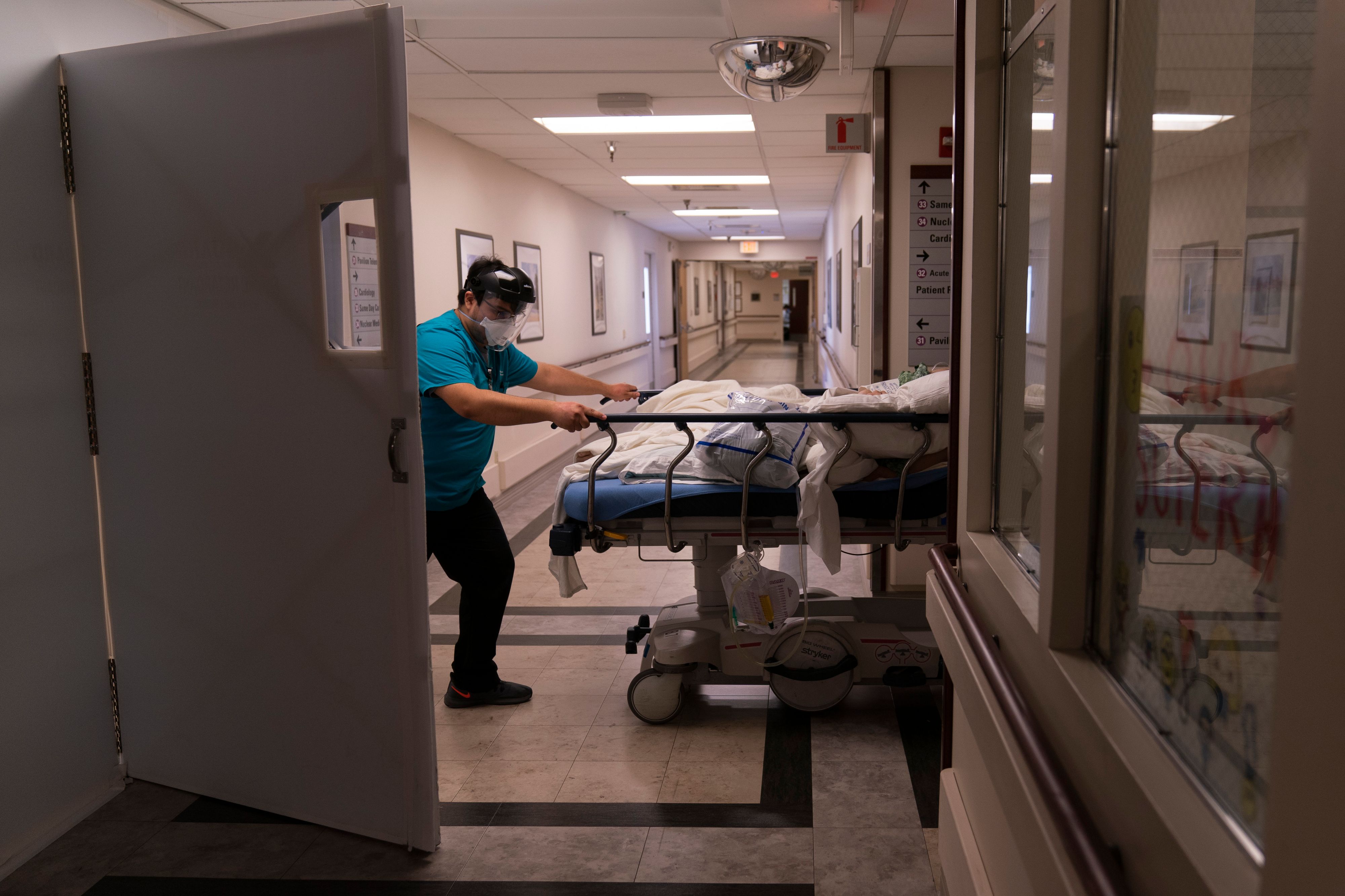 Die Frau starb in einem Krankenhaus. Symbolbild. 