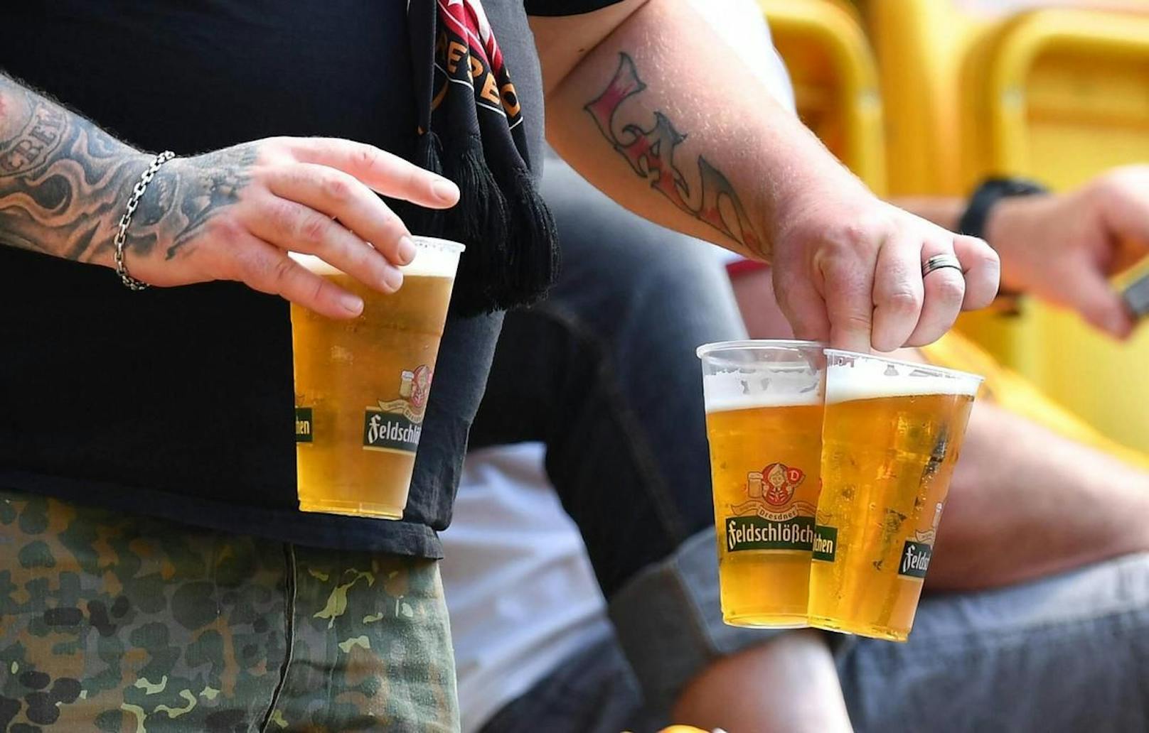 Wie viel Bier darf ein Fan trinken?