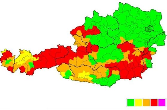 Unwetter nicht vorbei: Hier nimmt Gewitter-Gefahr zu ...