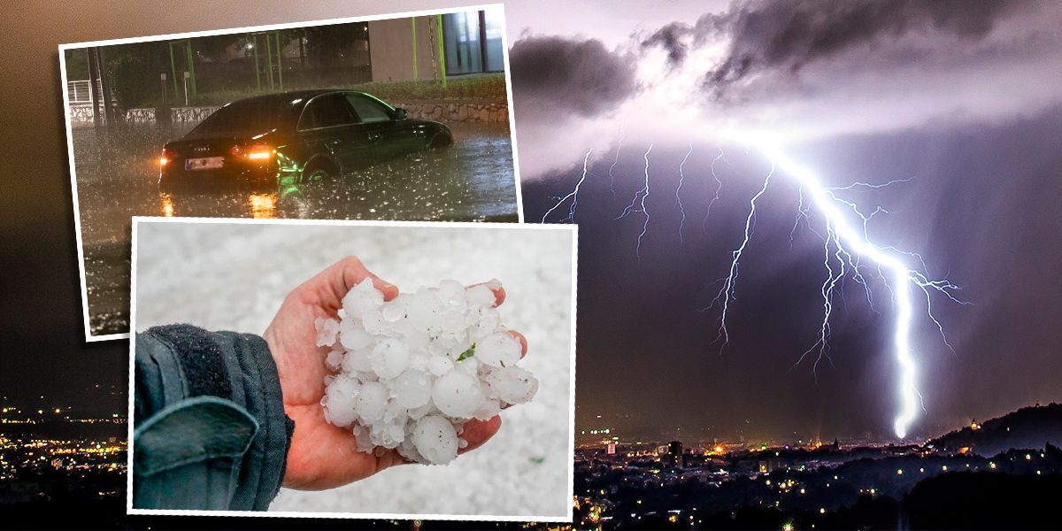 Neue Unwetter werden Samstagabend (31. Juli 2021) und in der Nacht auf Sonntag erwartet.