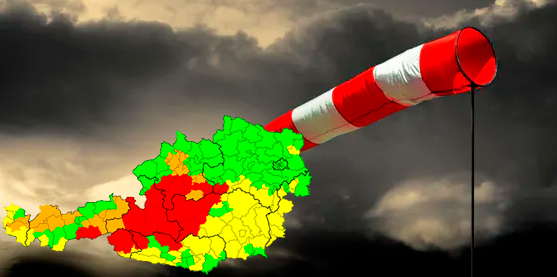 Die ersten Gewitter treffen auf Österreich