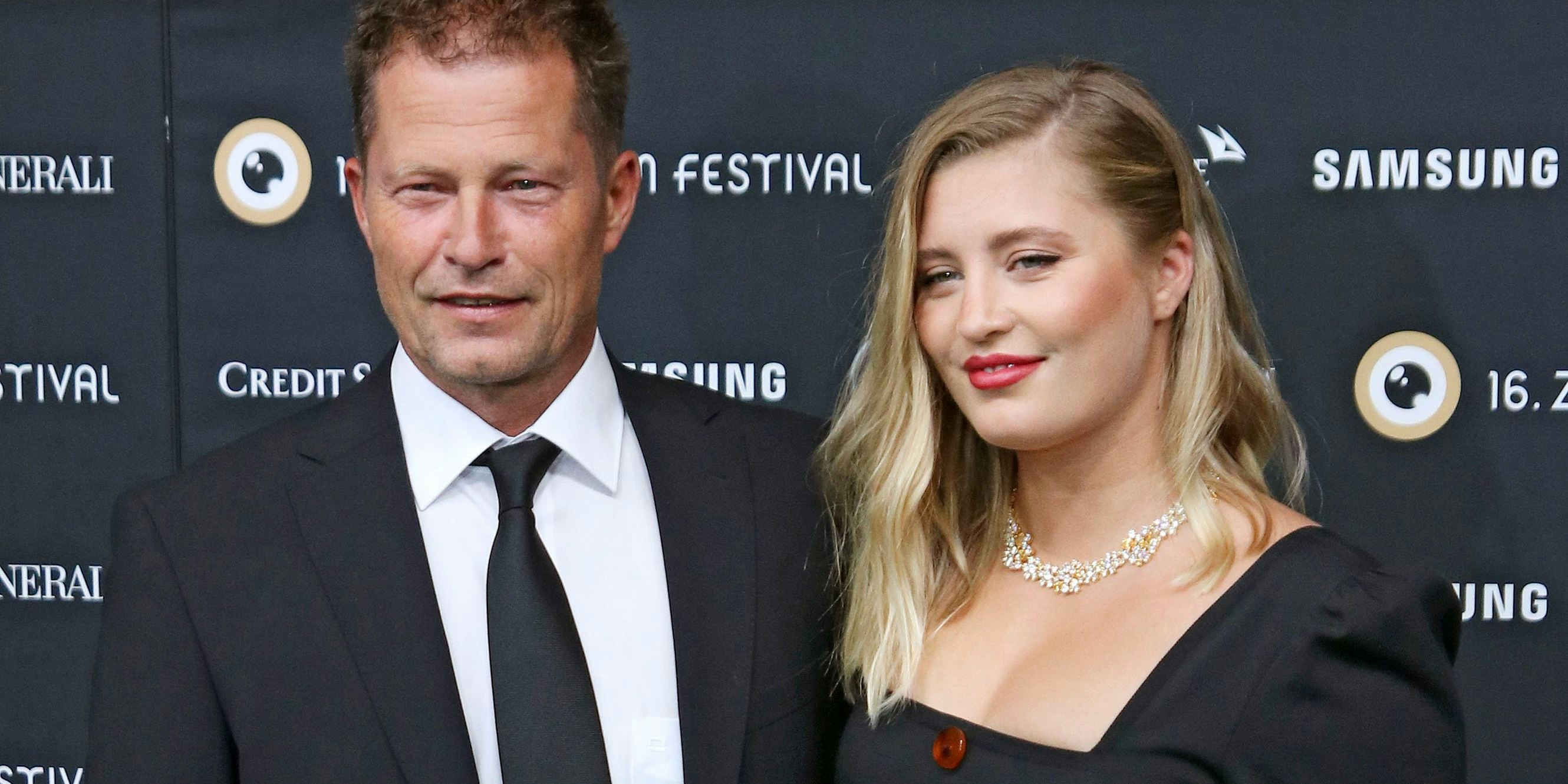 Til Schweiger mit seiner Tochter Luna.
