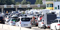 Verkehrs-Chaos! Kilometerlange Staus in Österreich