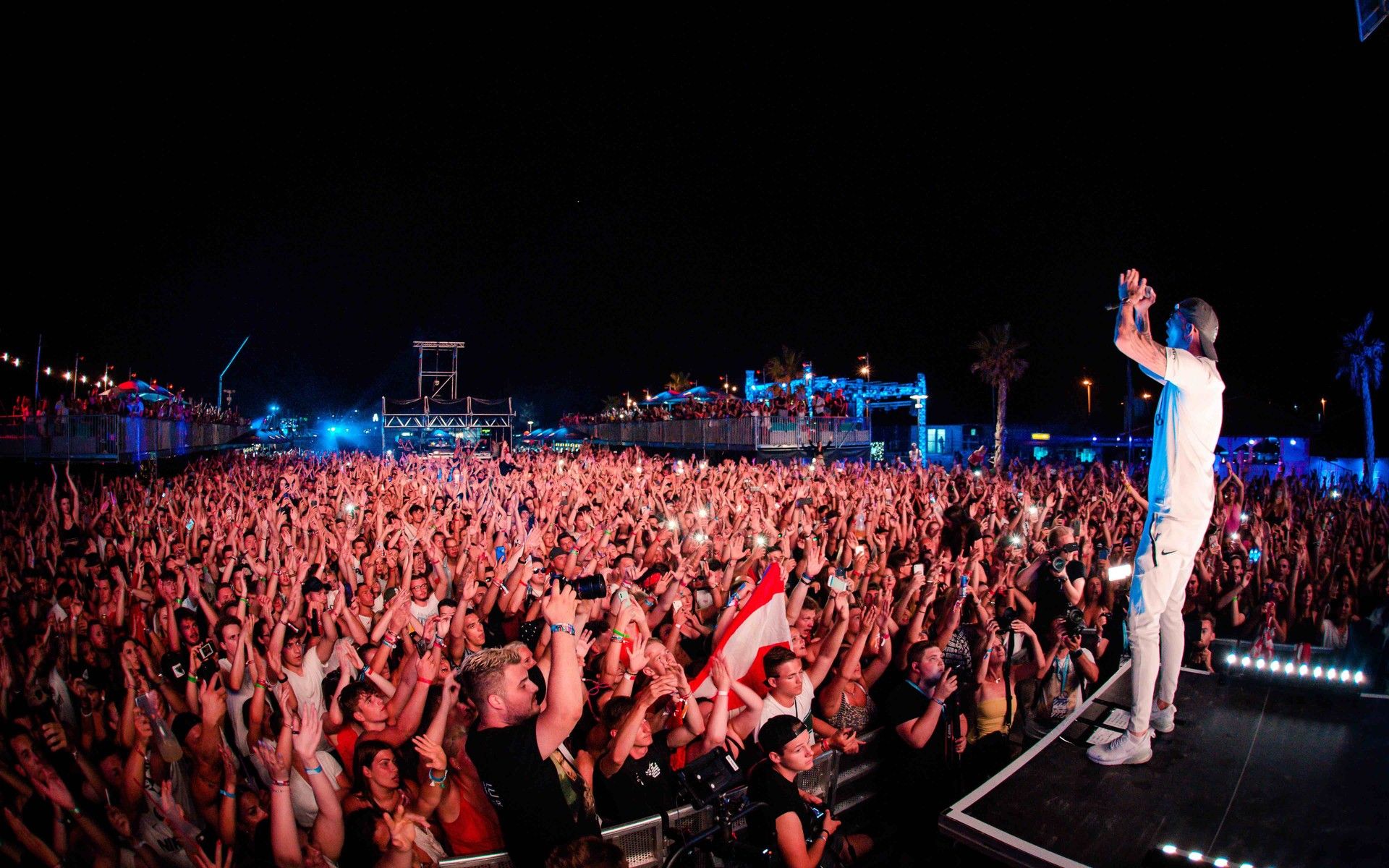 In Kroatien machten tausende Österreicher Party.