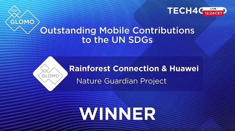 Huawei: GSMA GLOMO Award für "Nature Guardian"-Projekt.