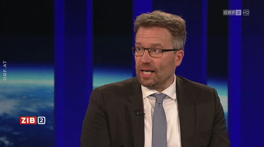 AMS-Chef Kopf in der ZIB2 am 2. August 2021.