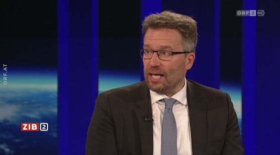 AMS-Chef Kopf in der ZIB2 am 2. August 2021.