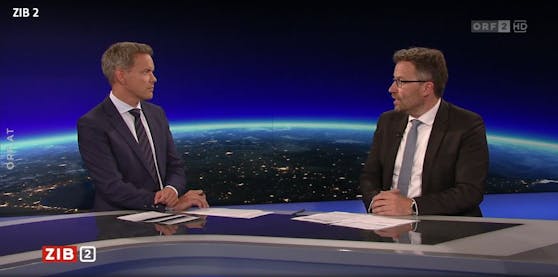 AMS-Chef Kopf in der ZIB2 am 2. August 2021.