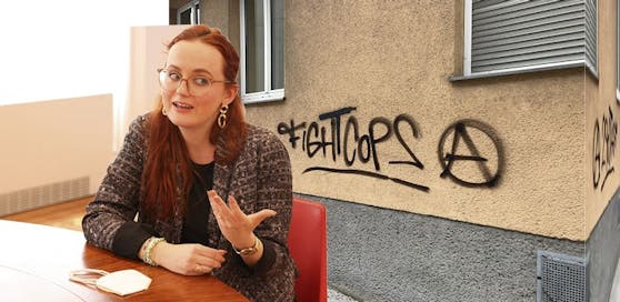 Die Wiener ÖVP-Gemeinderätin Laura Sachslehner will hart gegen Hass-Graffitis vorgehen. Sie fordert unter anderem den Ausbau von Videoüberwachungen.