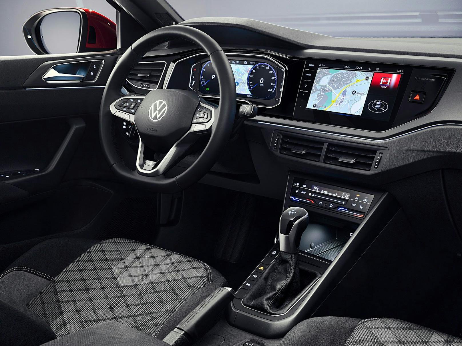 Modernes Cockpit im neuen VW Taigo
