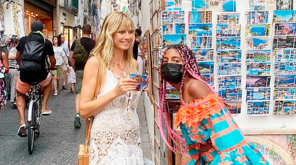 Heidi Klum mit Tochter Lou