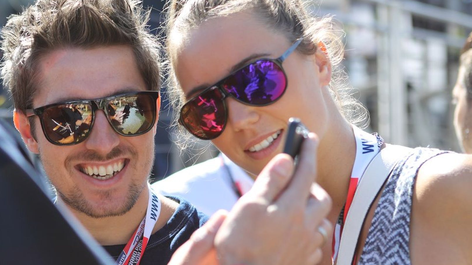 Marcel und Laura Hirscher.