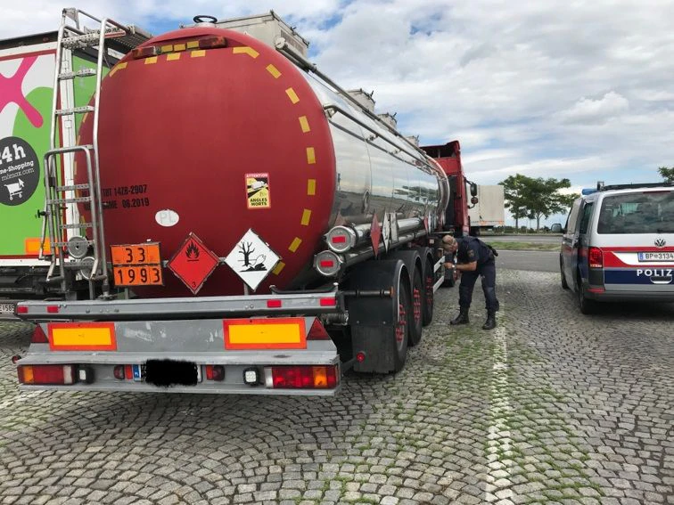 Die Polizei zog die rollende Gefahr aus dem Verkehr.