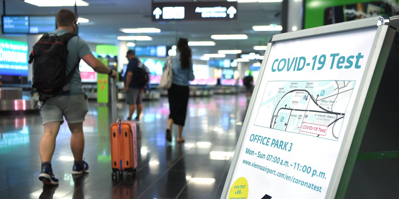 Die Heimreise zum Flughafen Wien wurde dem 27-Jährigen verwehrt.