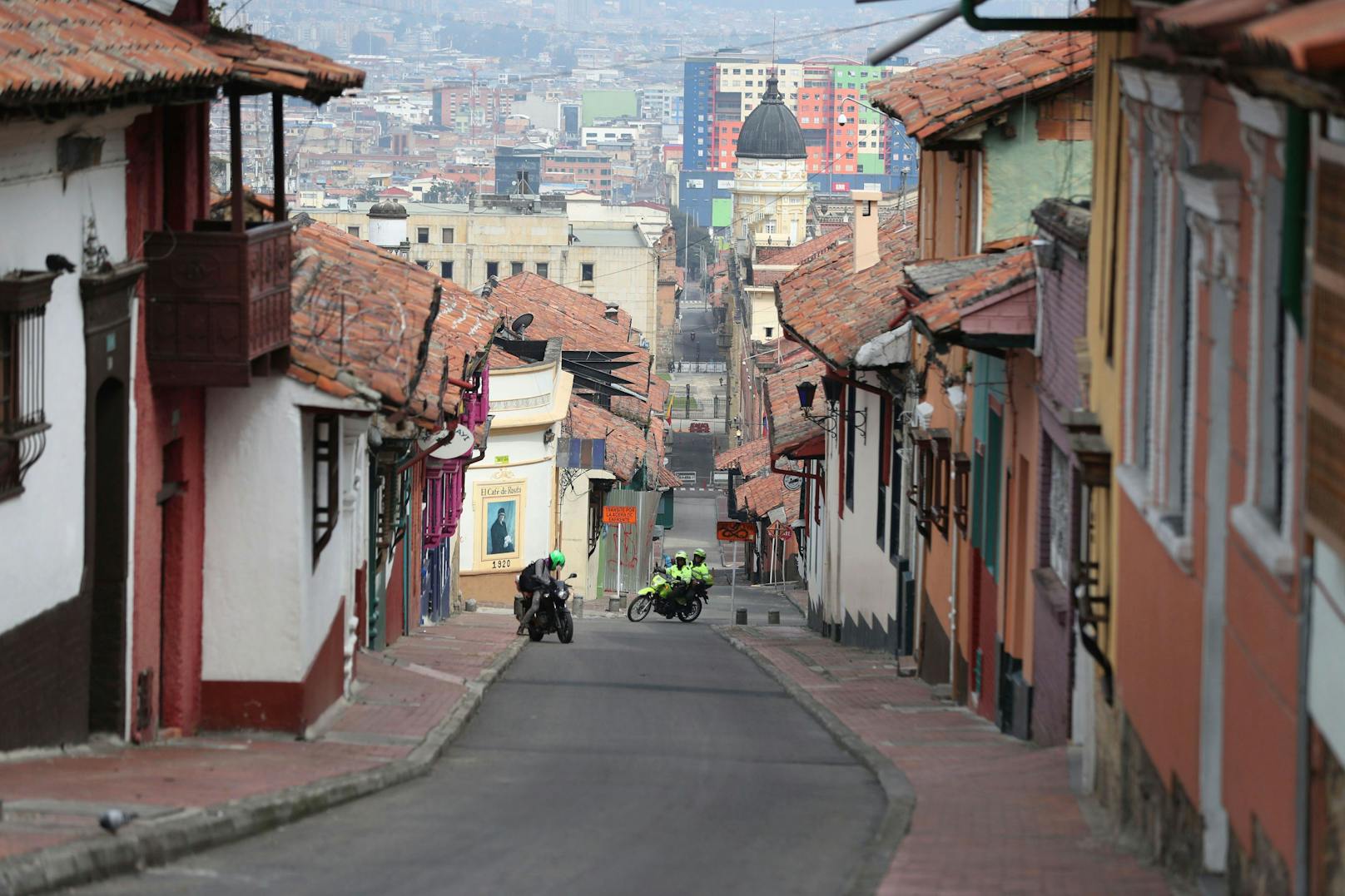 Ausgangssperre für Ungeimpfte in Sucre, Kolumbien. Bleiben die Straßen nun leer? 