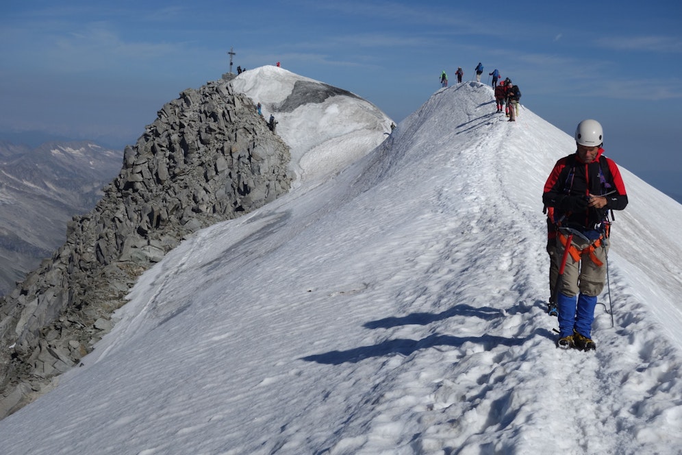 Alpinisten auf dem Großvenediger…
