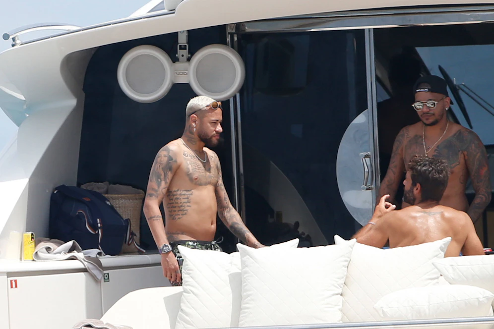 Ein Schnappschuss von Neymar.&nbsp;
